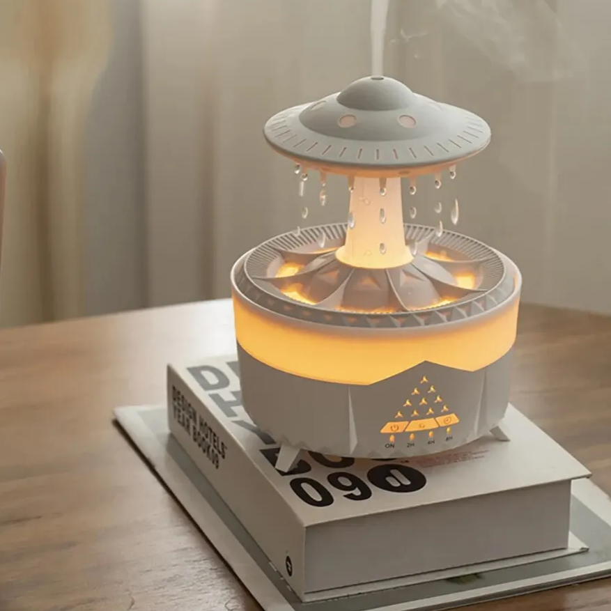 BowLift | UFO Air Humidifier | Ultrasonic Aromatherapy Diffuser with Remote Control - Grosven