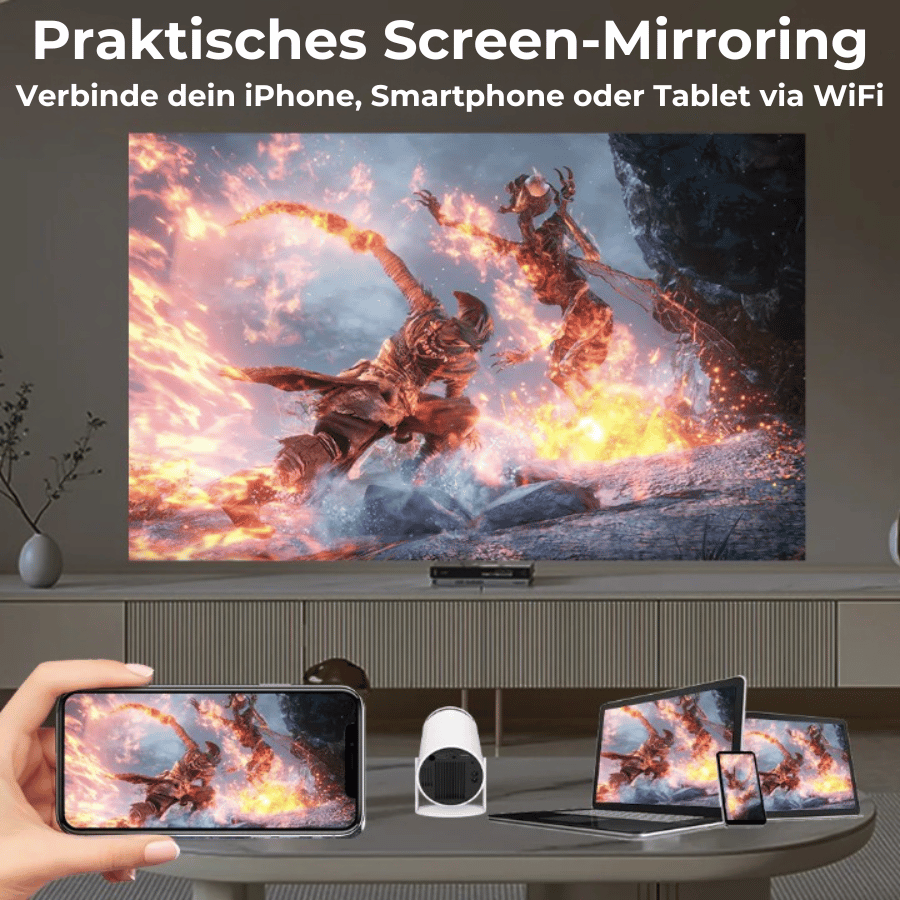 Smart HD Projector | Bowlift