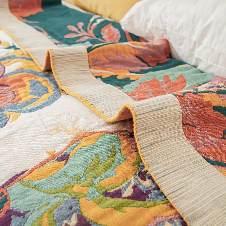 BowLift | Sienna Floral Bloom Cotton Blanket