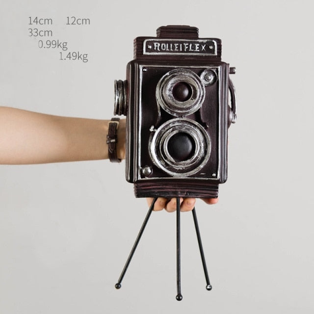 BowLift | Vintage Style Old-fashioned Artificial Film Player Telephone Camera Projector