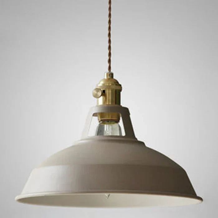 IronGlow Industrial Retro Hanging Lamp made of Metal, E27