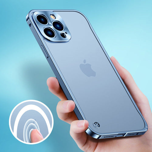Magnetic phone case for iPhone with metal frame | Bowlift