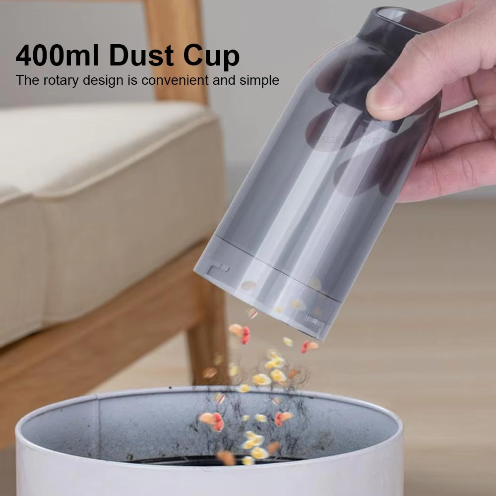BowLift | Car Vacuum Cleaner - Powerful and Compact Car Vac for Quick Cleaning
