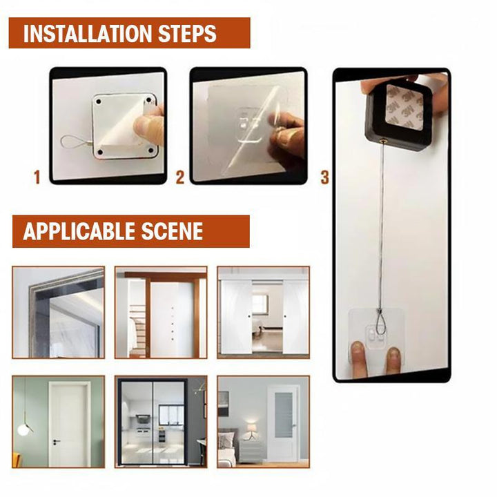 BowLift | Punch-free Automatic Sensor Door Closer