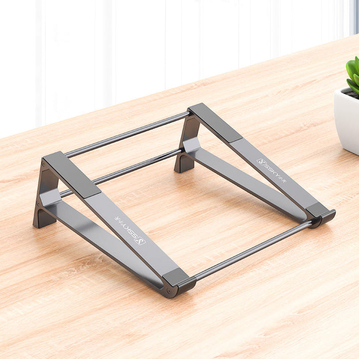 BowLift | Aluminum Ergonomic Laptop Stand, with Detachable & Easy-to-Assemble Design, for Home & Office