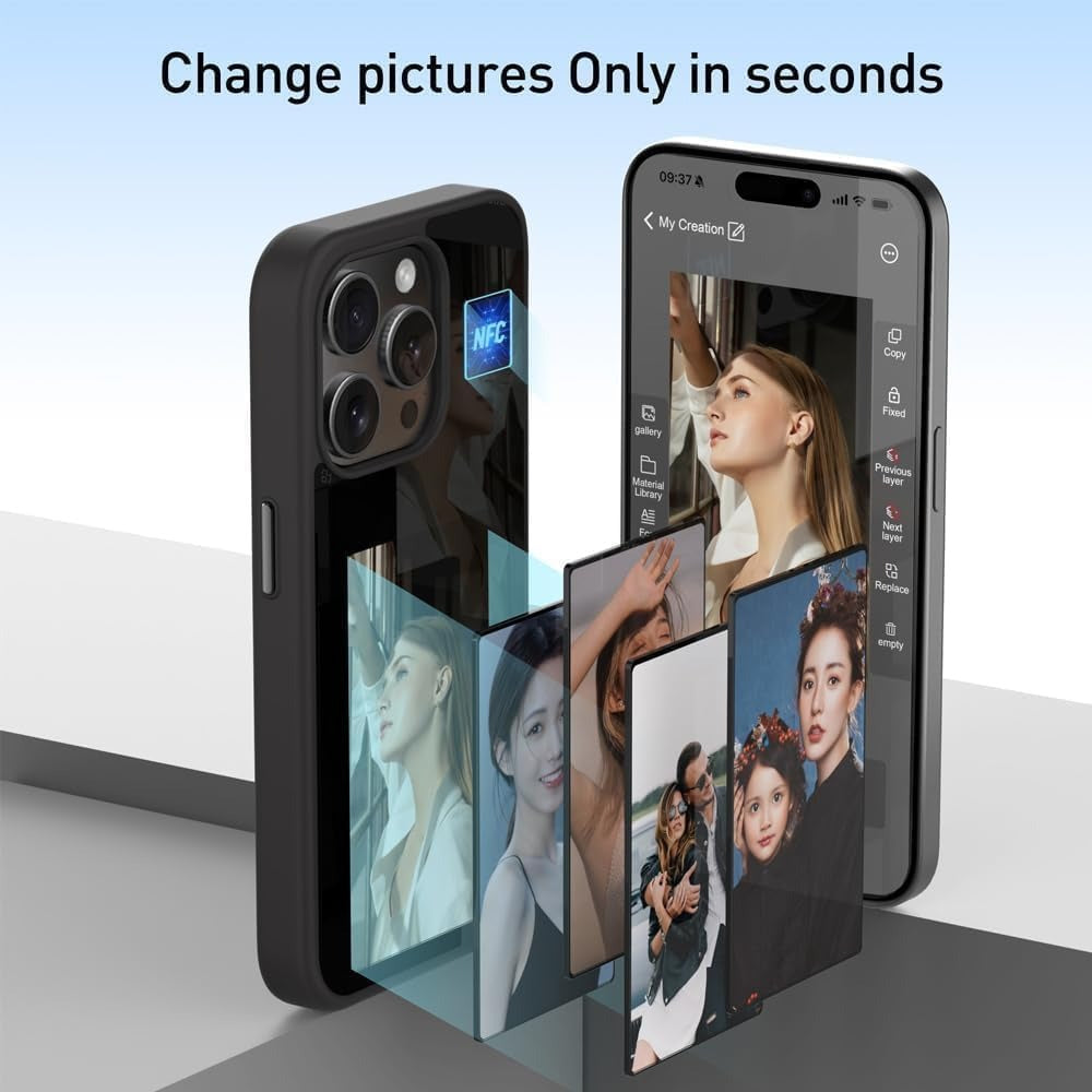 PicFrame iPhone Case | Dynamic Photo Display | Bowlift