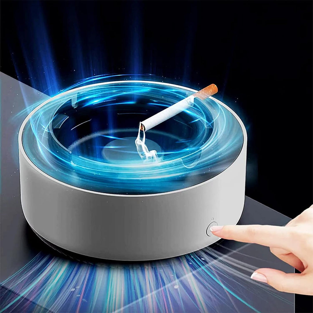 BowLift | Smoke Removal Air Purifier Ashtray with Advanced Filter System – Stylish Indoor Air Odor Eliminator for Clean Air