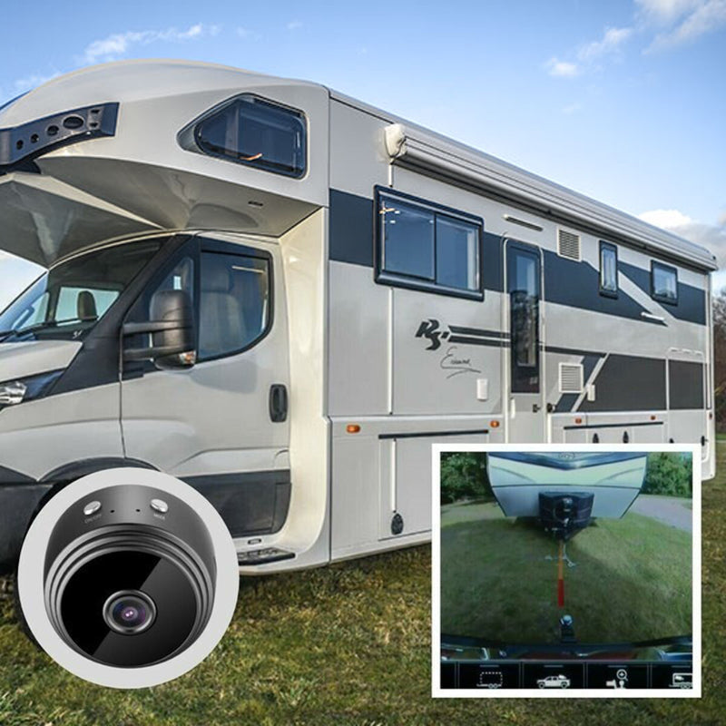 1080p Magnetic WiFi Mini Camera-RV Motorhome Rear View Camera Bowlift