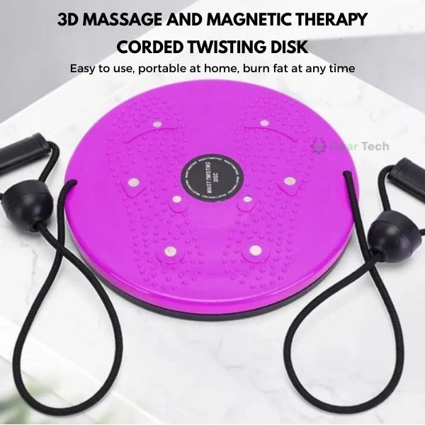 BowLift | Waist Whisper Twisting Disc Pro | Magnetic Massage Balance Board for Core Strength & Waist Training at Home