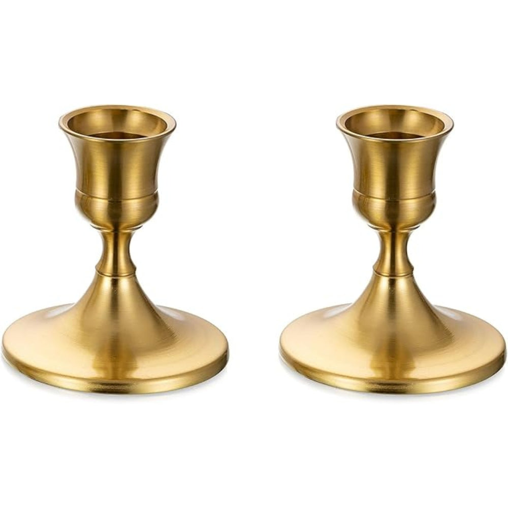 BowLift | Shimmering Vintage Candle Holder | 2pc Set