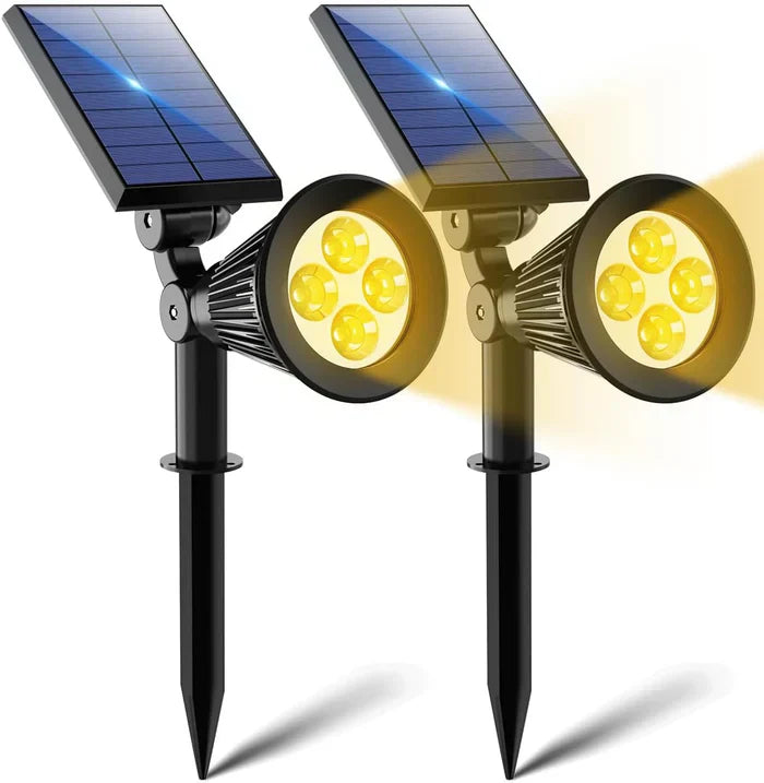Sustainable Adjustable Solar Spotlight Bowlift