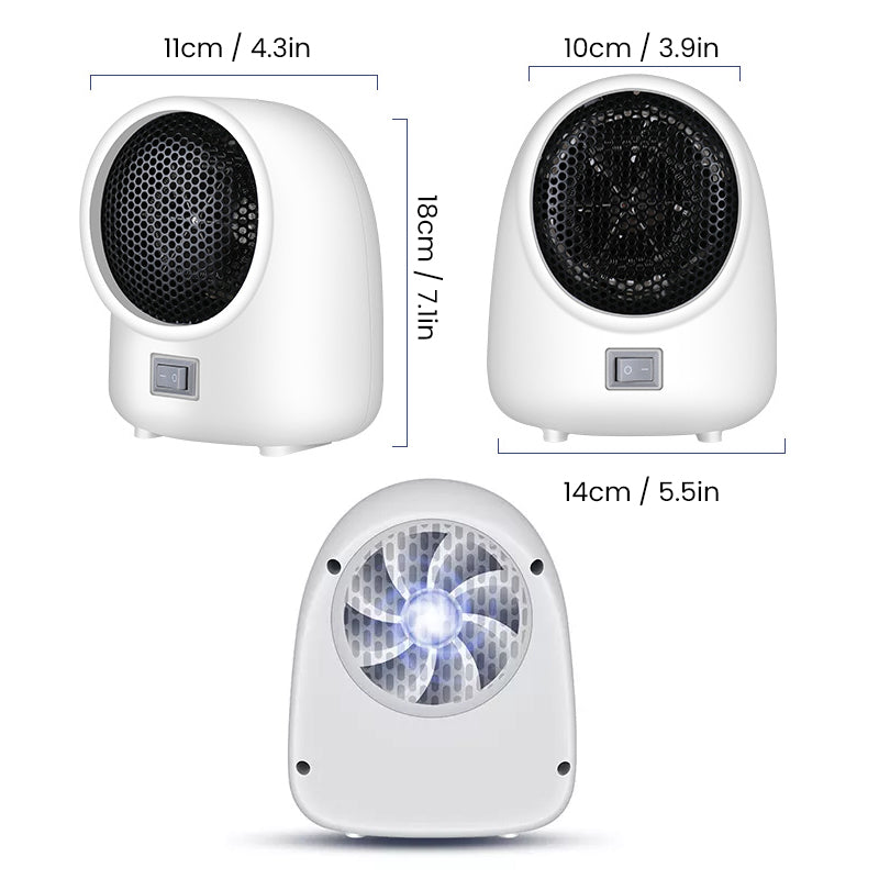 Mini Electric Air Heater | Bowlift