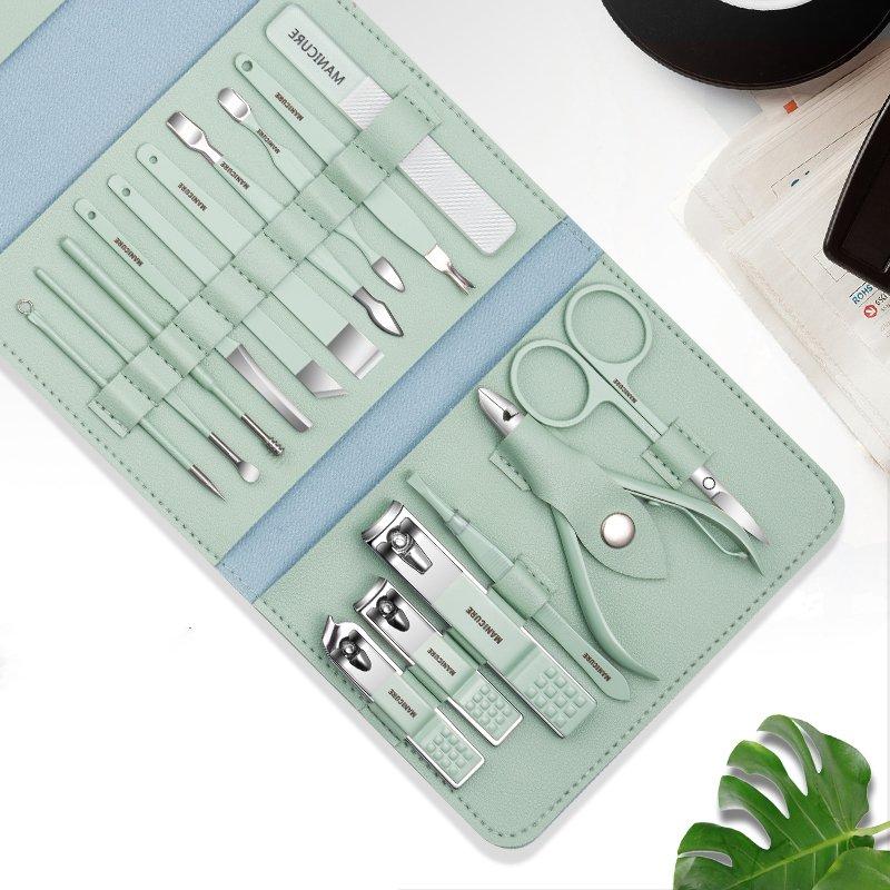Nail clipper portable set (12/16 pieces) | Bowlift