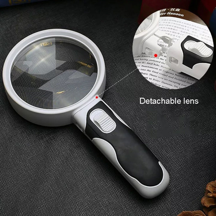 BowLift | 20X  magnifying glass with LED light