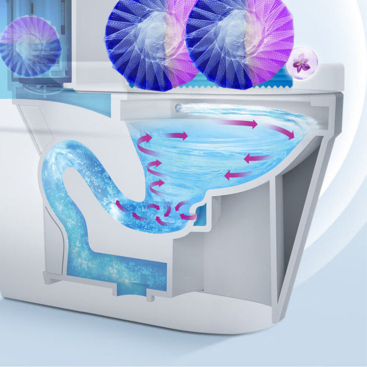 BowLift | Two-colored concentrated toilet cleaning block