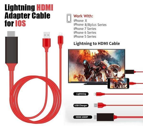 BowLift | Lighting HDMI Adapter Cable For IOS