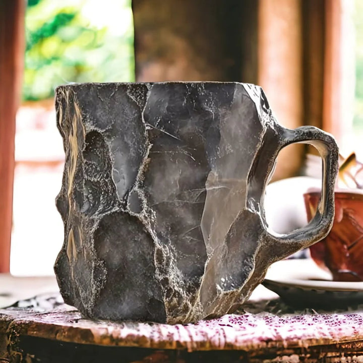 CrystalBrew - Luxe Kristallen Koffiemok voor Thuis Bowlift