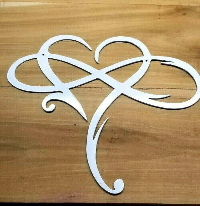 Endless Heart - Steel Wall Decoration Metal Wall Art