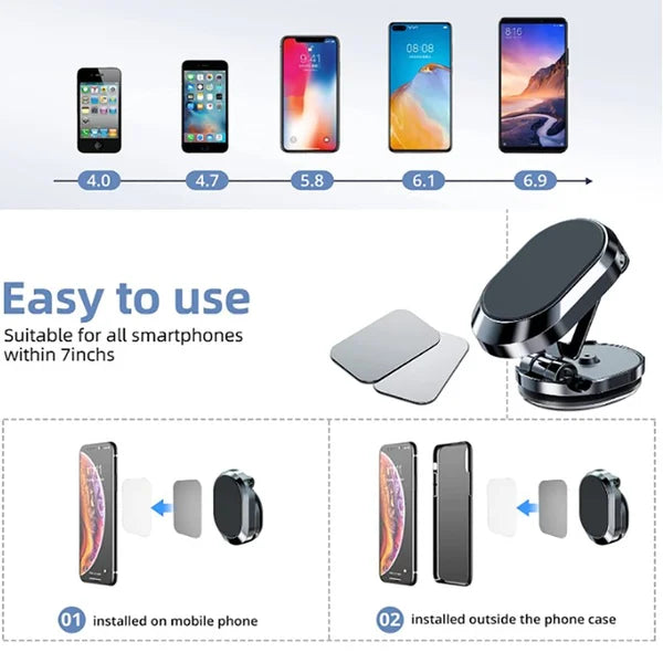 BowLift | Magnetic Phone Holder for the Car