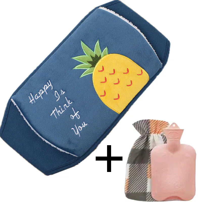 BowLift | WarmCush – Reusable Plush Hot Water Bottle with Hip Cushion