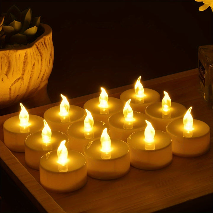 FlameFree LED Tea Lights – Atmospheric Lighting for Every Moment Bowlift