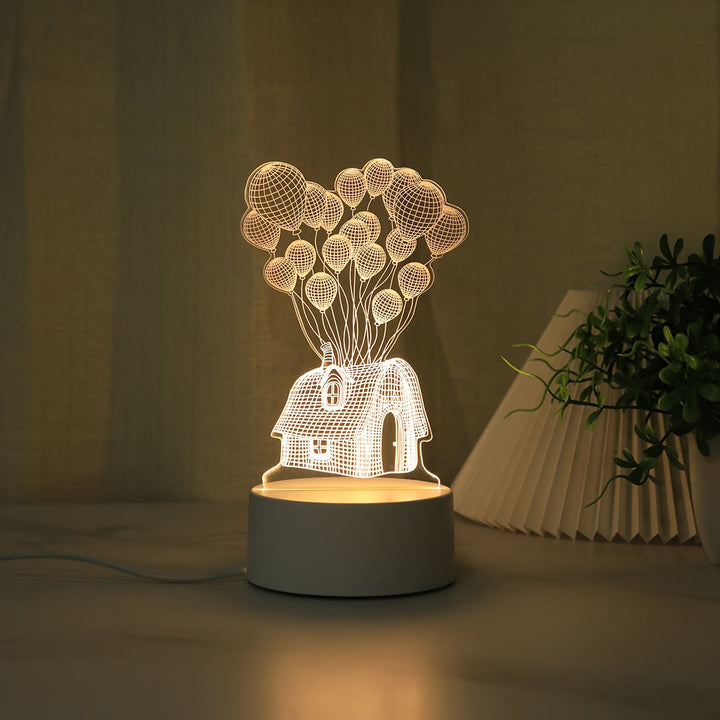 LumiBalloon – Unique 3D LED Balloon Lamp USB Bowlift