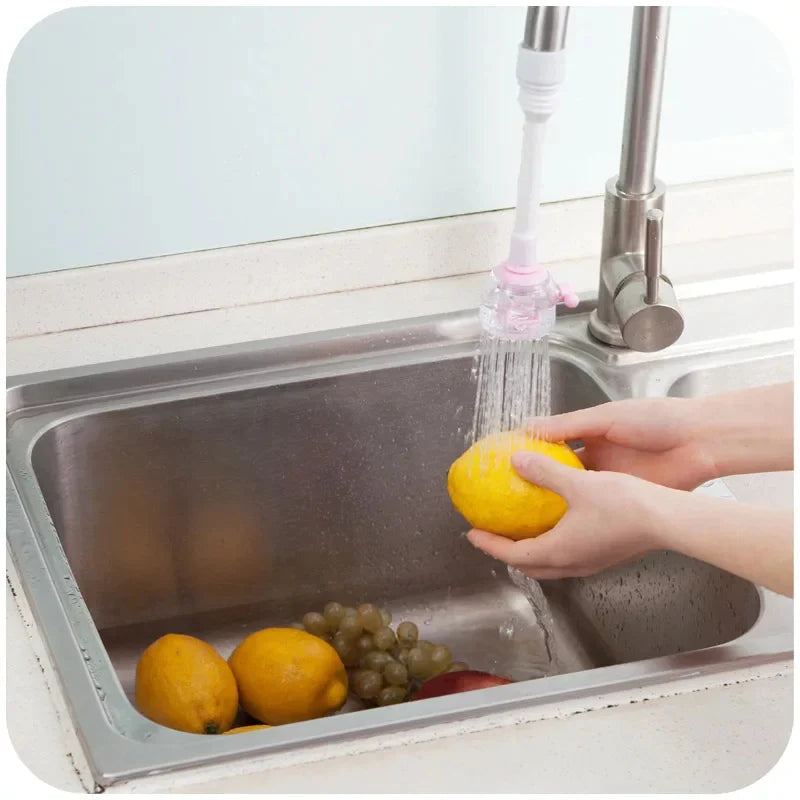 Adjustable Tap Faucet Nozzel Swivel Save Water Filter Sprayer Bowlift