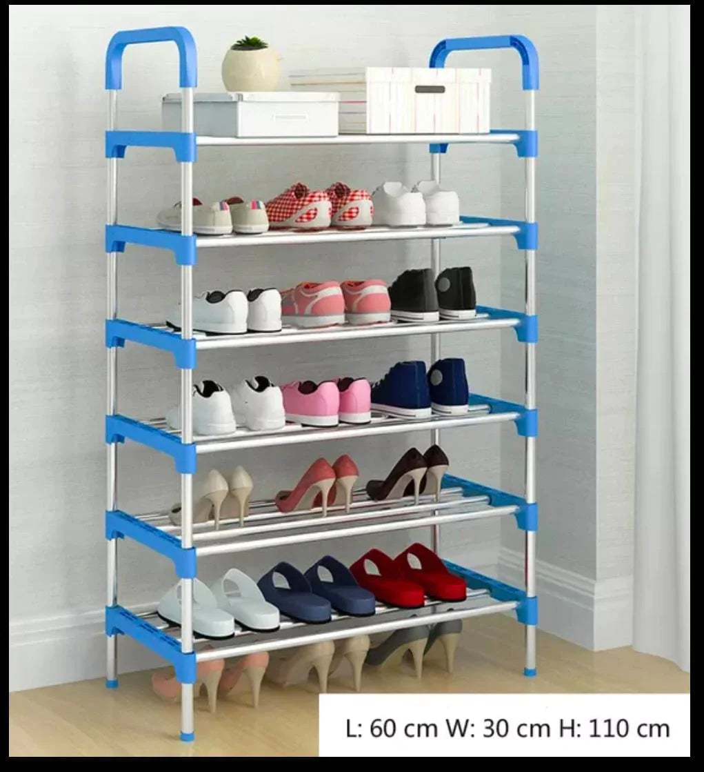6 Layers Shoe Rack Steel - High Quality Bowlift