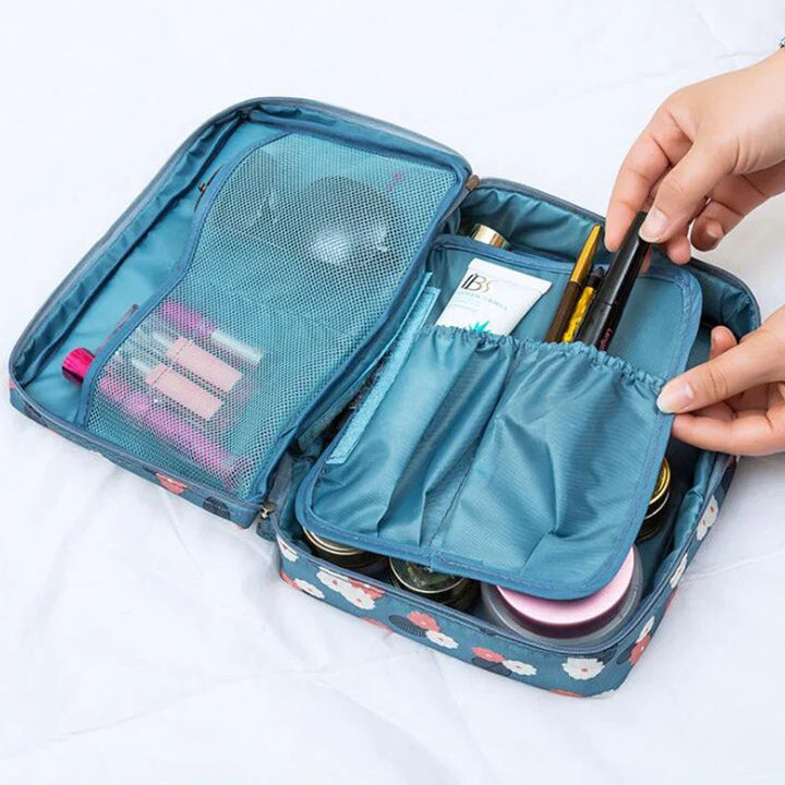 Multifunction Women Makeup Cosmetic Travel Pouch Bowlift