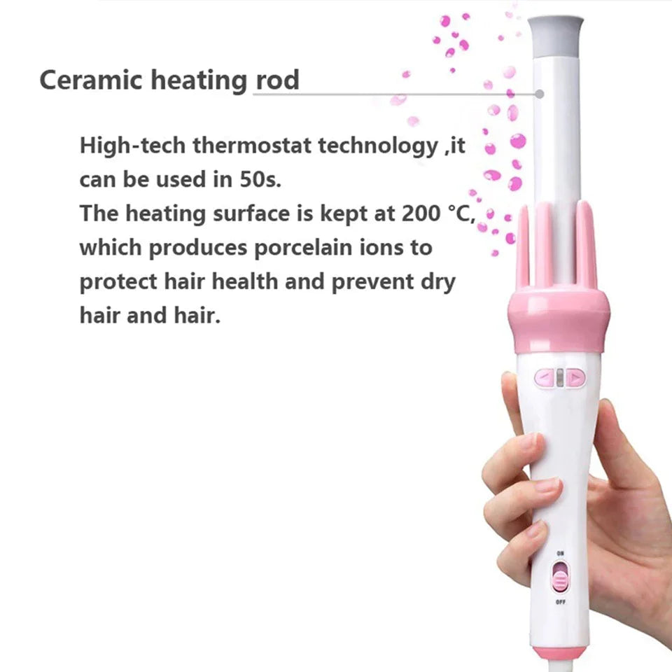 Automatic Hair Curler Double Rotation Bowlift