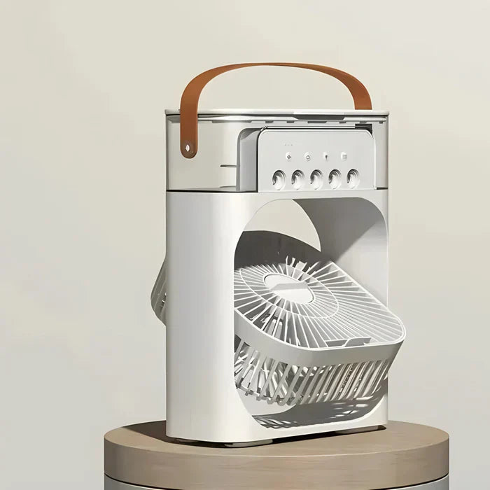 BowLift | 3-in-1 Fan with 7-Colour LED Light - BreezeMaster Pro