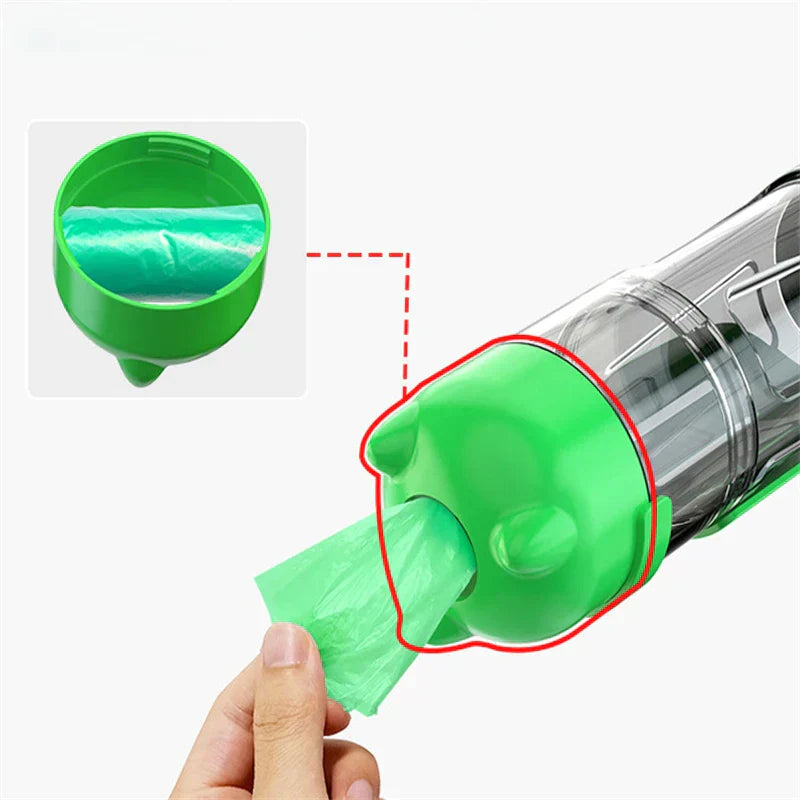 3-in-1 Portable Water Bottle for Pets - PawHydrate Pro Bowlift