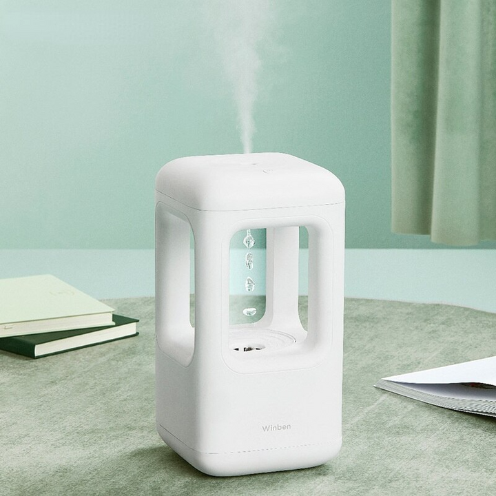 BowLift | Elegant Anti-Gravity Ultrasonic Humidifier