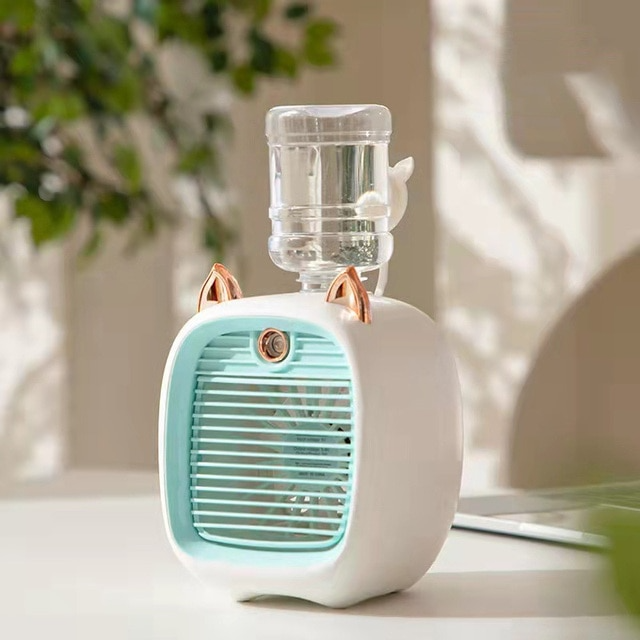 BowLift | Portable Air Cooling Fan Mini Humidifier