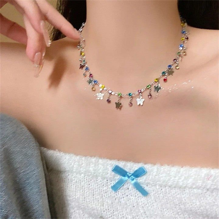 BowLift | Treasure Pearl Delicate Zircon Necklace
