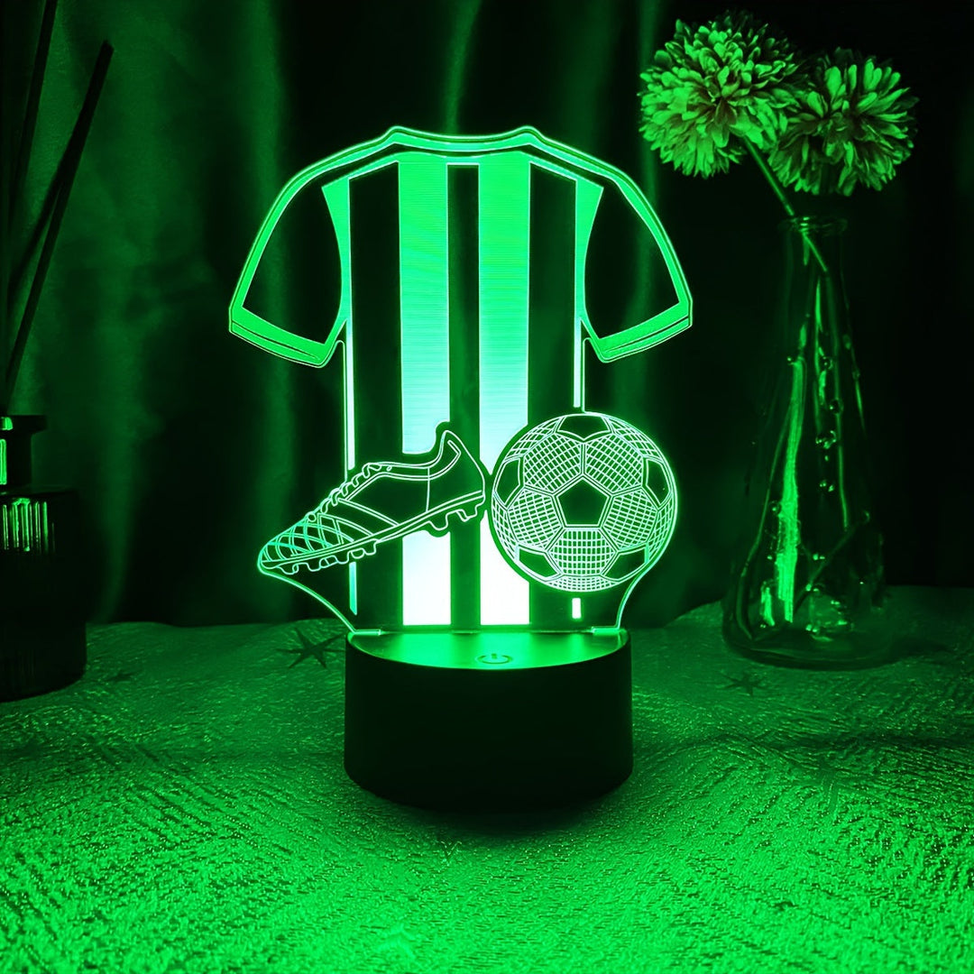 SportGlow Lamp - 3D LED Night Light for Football Fans Bowlift