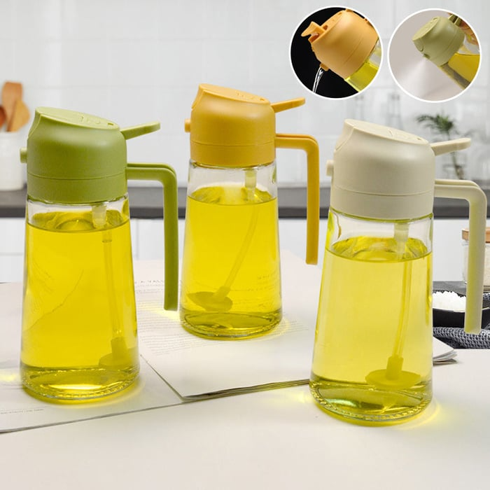 Double outlet | 2 in 1 glass oil diffuser & dispenser | Bowlift
