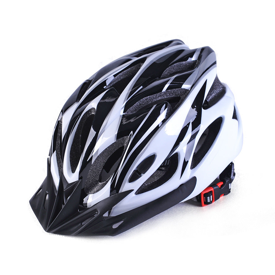 aerodynamic vented cycling helmet with removable visor and adjustable dial fit Bowlift