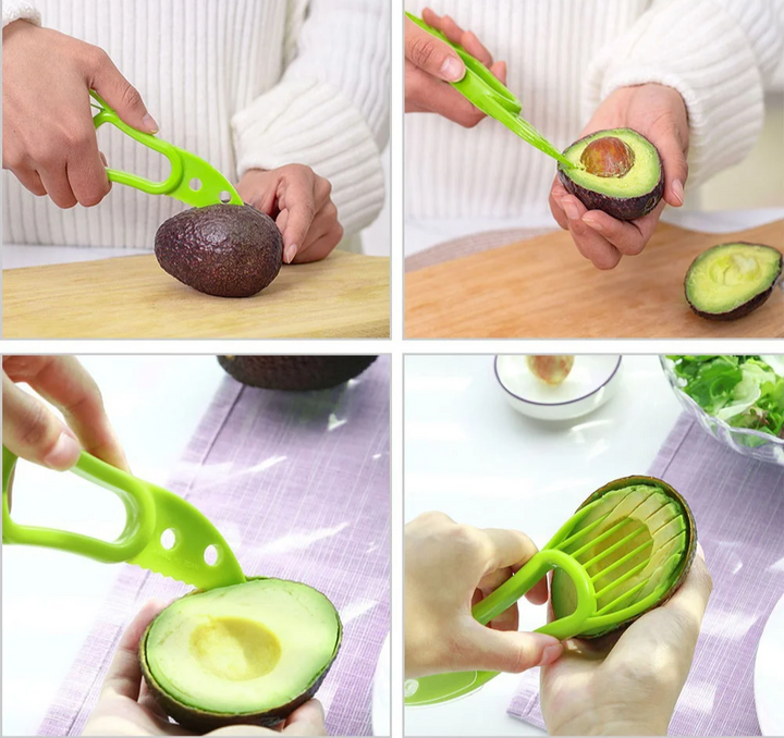 AvoMaster 3-in-1 Avocado Slicer Bowlift