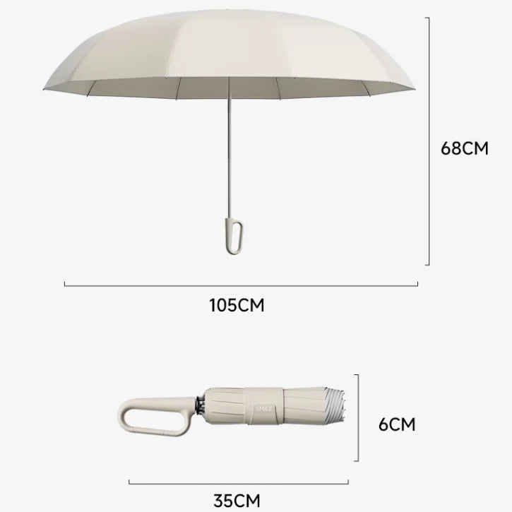 BowLift | Aurelia Luxe Windproof Umbrella | Elegant, portable protection against the elements