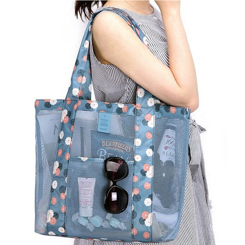 men’s Mesh Beach Tote Bowlift