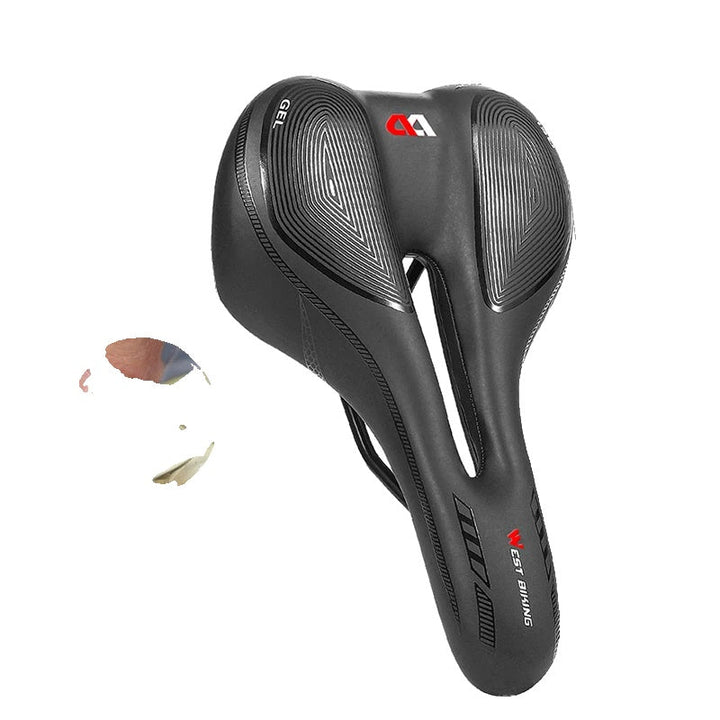 BowLift | High Elastic Shock Absorbing Bicycle Saddle – Waterproof and Breathable Comfortable Bike Seat for Mountain Biking and Road Cycling