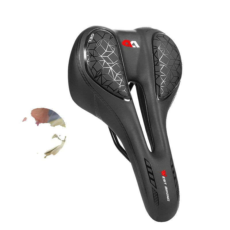 BowLift | High Elastic Shock Absorbing Bicycle Saddle – Waterproof and Breathable Comfortable Bike Seat for Mountain Biking and Road Cycling