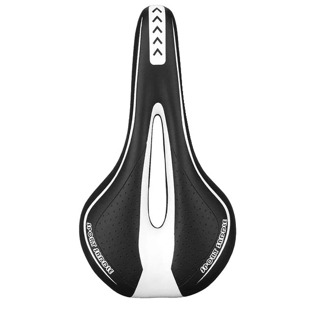 BowLift | Extra Soft Gel Bike Saddle – Comfortable Bike Seat with Hollow Design for MTB and Road Biking, Non-Slip Surface and Improved Airflow