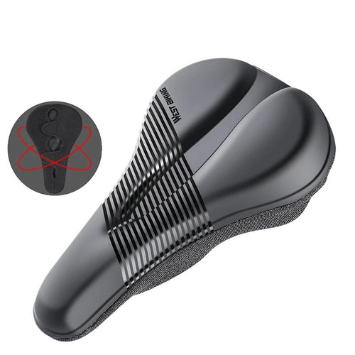 BowLift | Durable Bike Seat Cover with Shock Absorption and Waterproof Design – Soft Bicycle Seat Cushion for Comfort