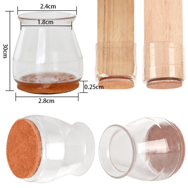 Chair Leg Floor Protectors(4 PCS) | Bowlift