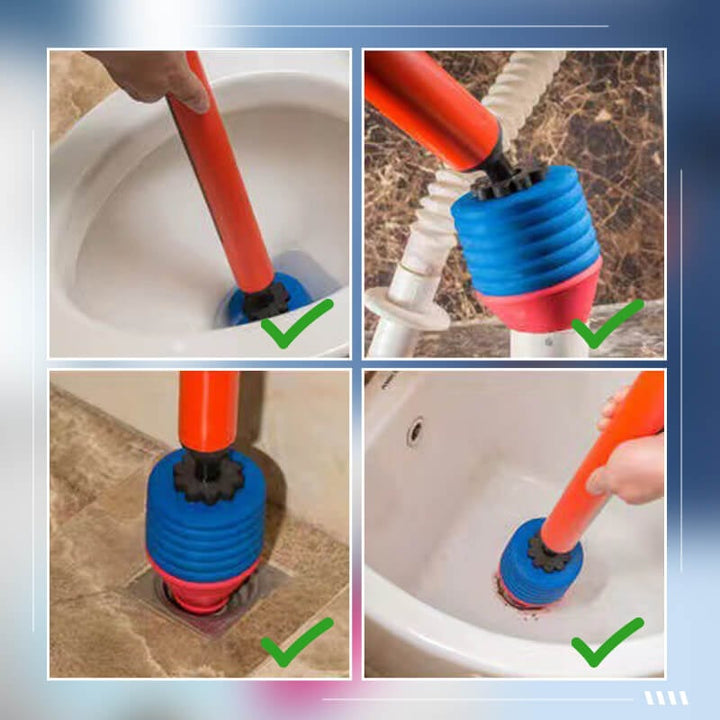 BowLift | LuxoFlush High Pressure Toilet Plunger | Powerful plunger for quick and effective cleaning