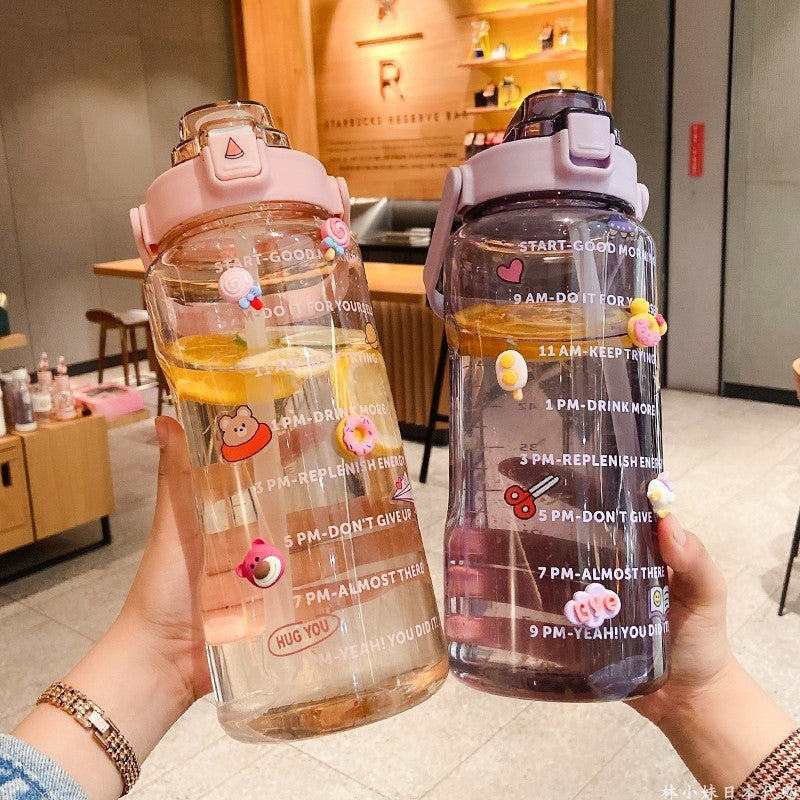 BowLift | Large Plastic Cup Portable Water Bottle