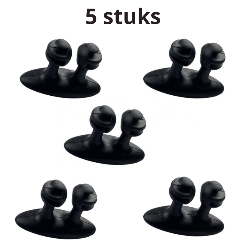 ChargeTidy Hangers - Charger Cable Organizers (5 Pieces) Bowlift