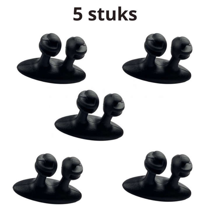 ChargeTidy Hangers - Charger Cable Organizers (5 Pieces) Bowlift
